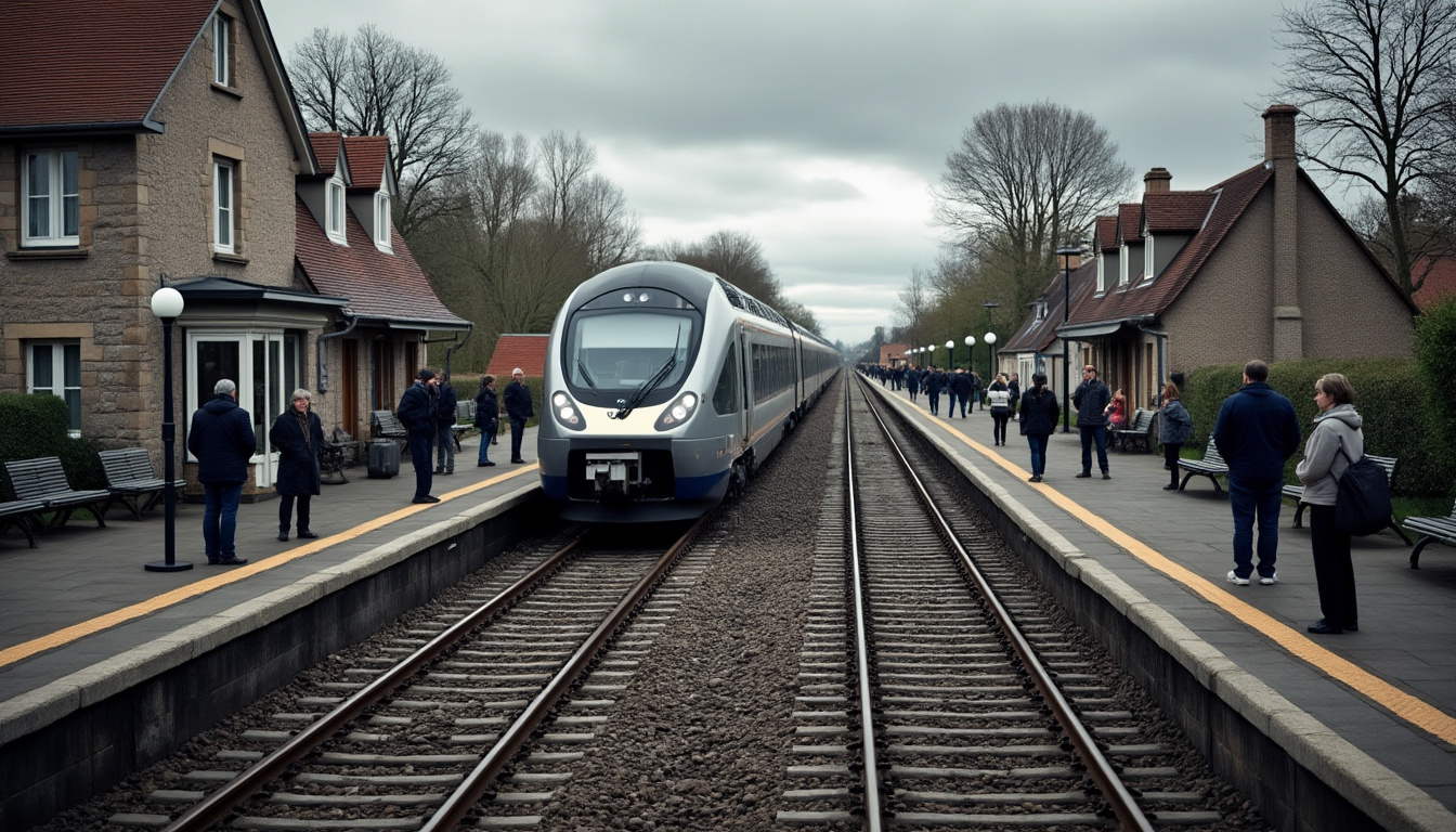 grève à la sncf provoquant d'importantes perturbations sur les axes normands, en particulier sur la liaison caen - paris. préparez vos déplacements et restez informés des horaires.