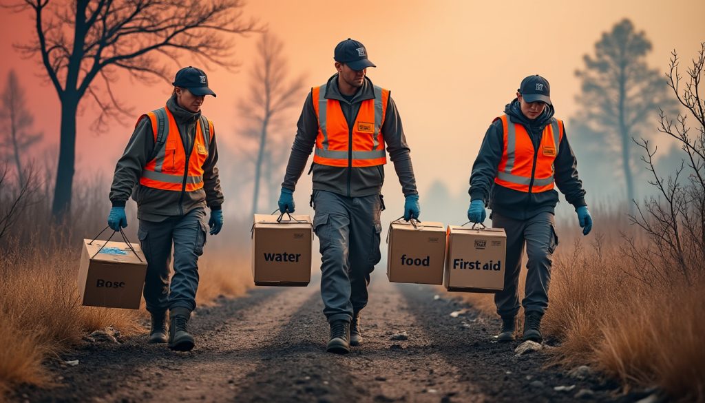 trois bénévoles de vire normandie acheminent des dons essentiels pour soutenir les victimes des incendies en gironde, apportant aide et solidarité sur le terrain.