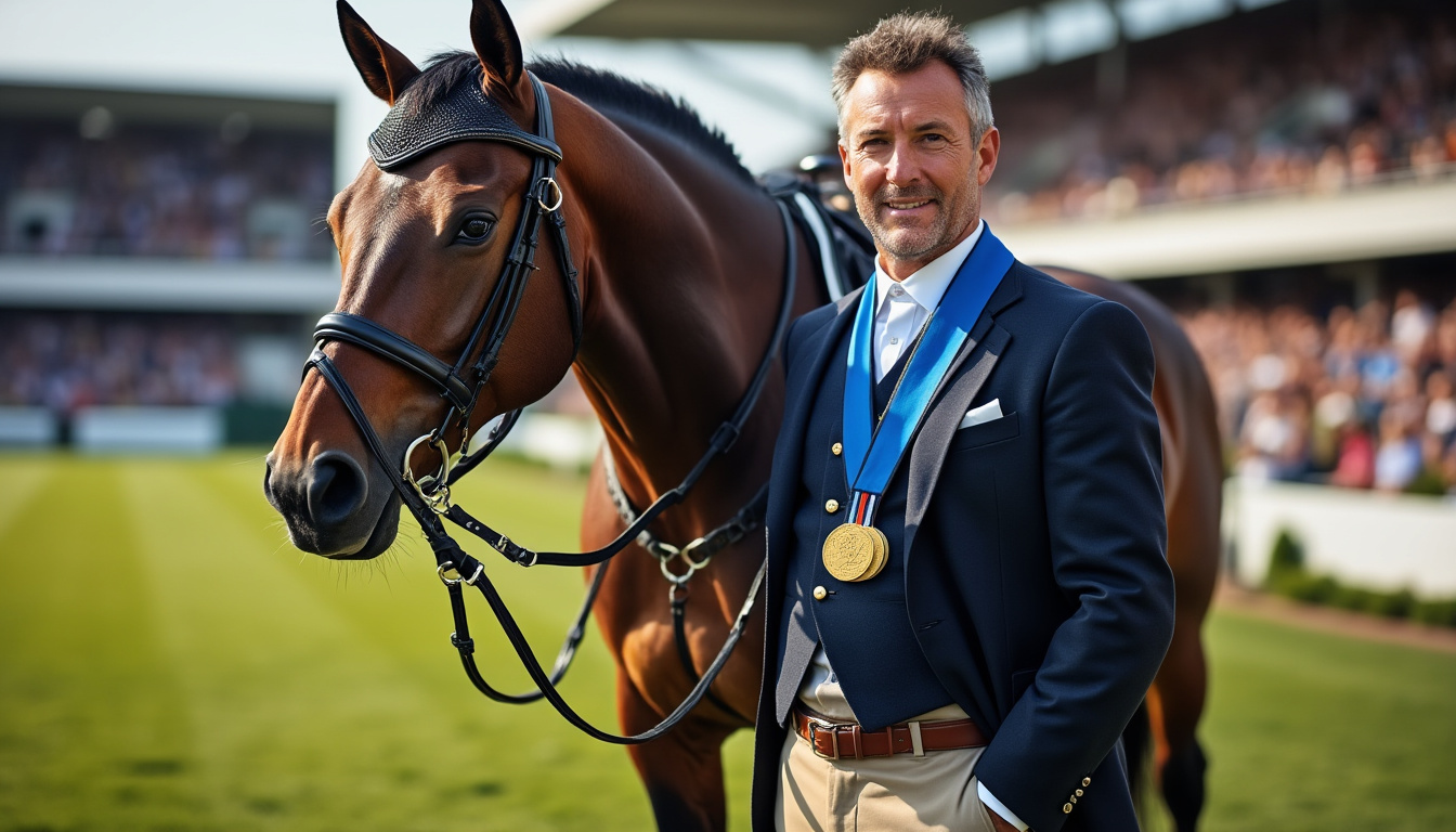 découvrez jean-claude heurtaux, icône du normandie horse show, triple médaillé et prêt à relever un nouveau défi passionnant dans le monde équestre.