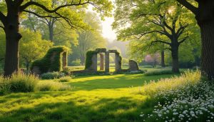 découvrez la renaissance spectaculaire du parc de clères en normandie, soigneusement restauré après les dégâts causés par la guerre, et profitez d'un havre de nature et d'histoire préservé.