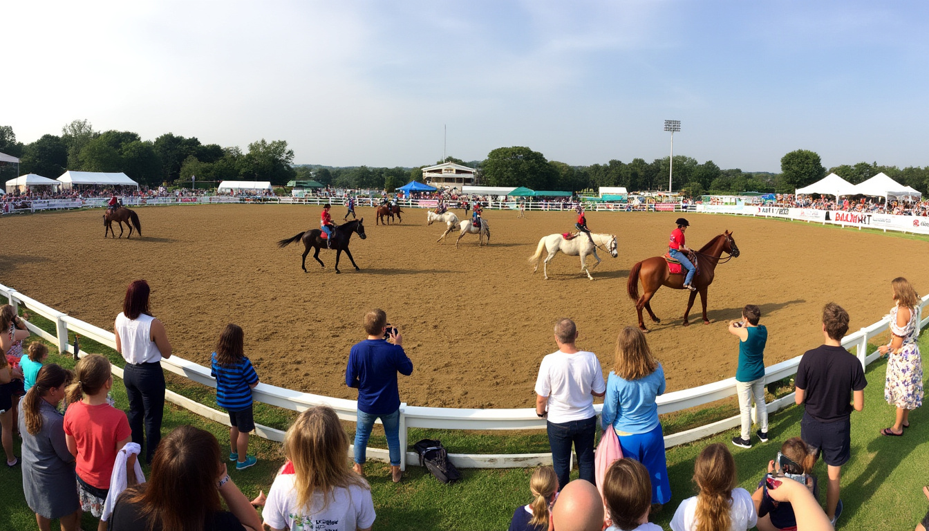 découvrez le normandie horse show 2026 à saint-lô où qoudefoudre de taille est sacré champion suprême des foals, un événement équestre incontournable.