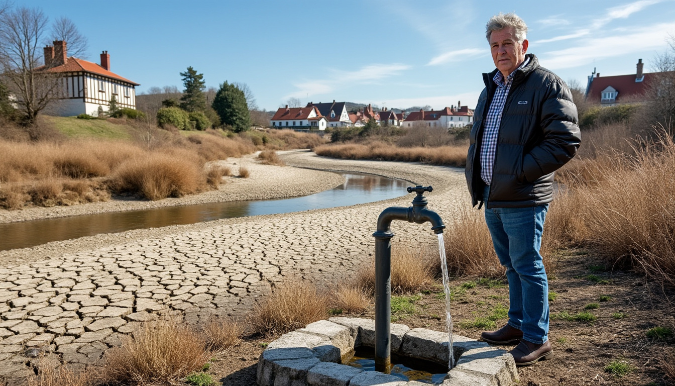 découvrez les impacts de la sécheresse à vire normandie sur l'eau courante et les mesures prises, avec les explications du président local.