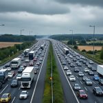 préparez-vous à un week-end de perturbations importantes sur l'a13 entre paris et la normandie. circulation difficile et retards attendus, planifiez vos déplacements en conséquence.
