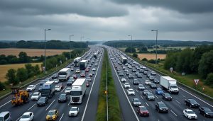 préparez-vous à un week-end de perturbations importantes sur l'a13 entre paris et la normandie. circulation difficile et retards attendus, planifiez vos déplacements en conséquence.
